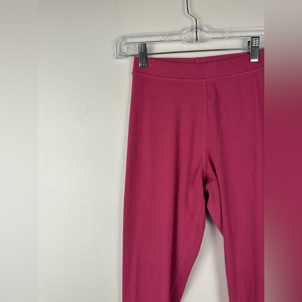 Alo Yoga Ribbed High-Waist 7/8 Blissful Legging Women’s Sz XS - Picture 3 of 7